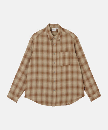 Gramicci - Piled Flannel Shirt - Sand
