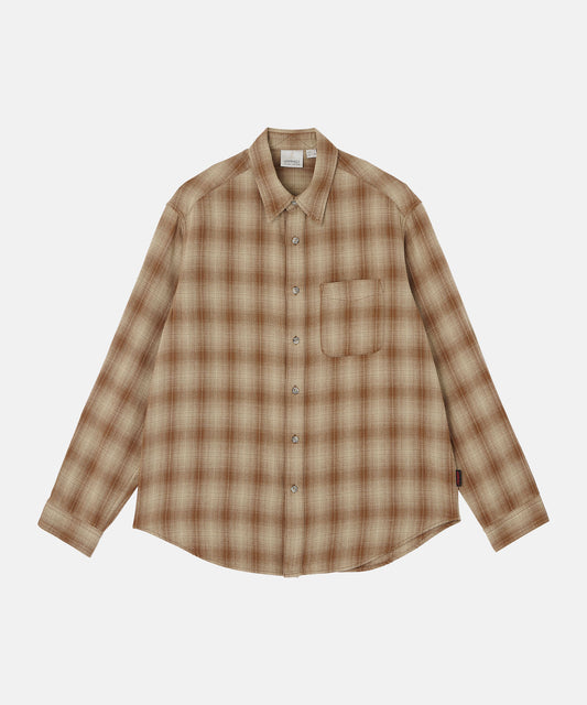 Gramicci - Piled Flannel Shirt - Sand