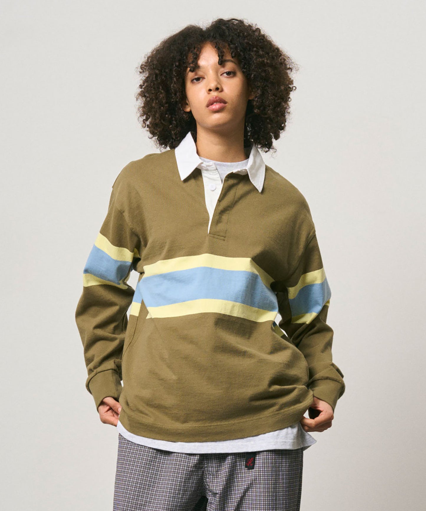 Gramicci - Langdon Rugby Shirt - Winter Olive