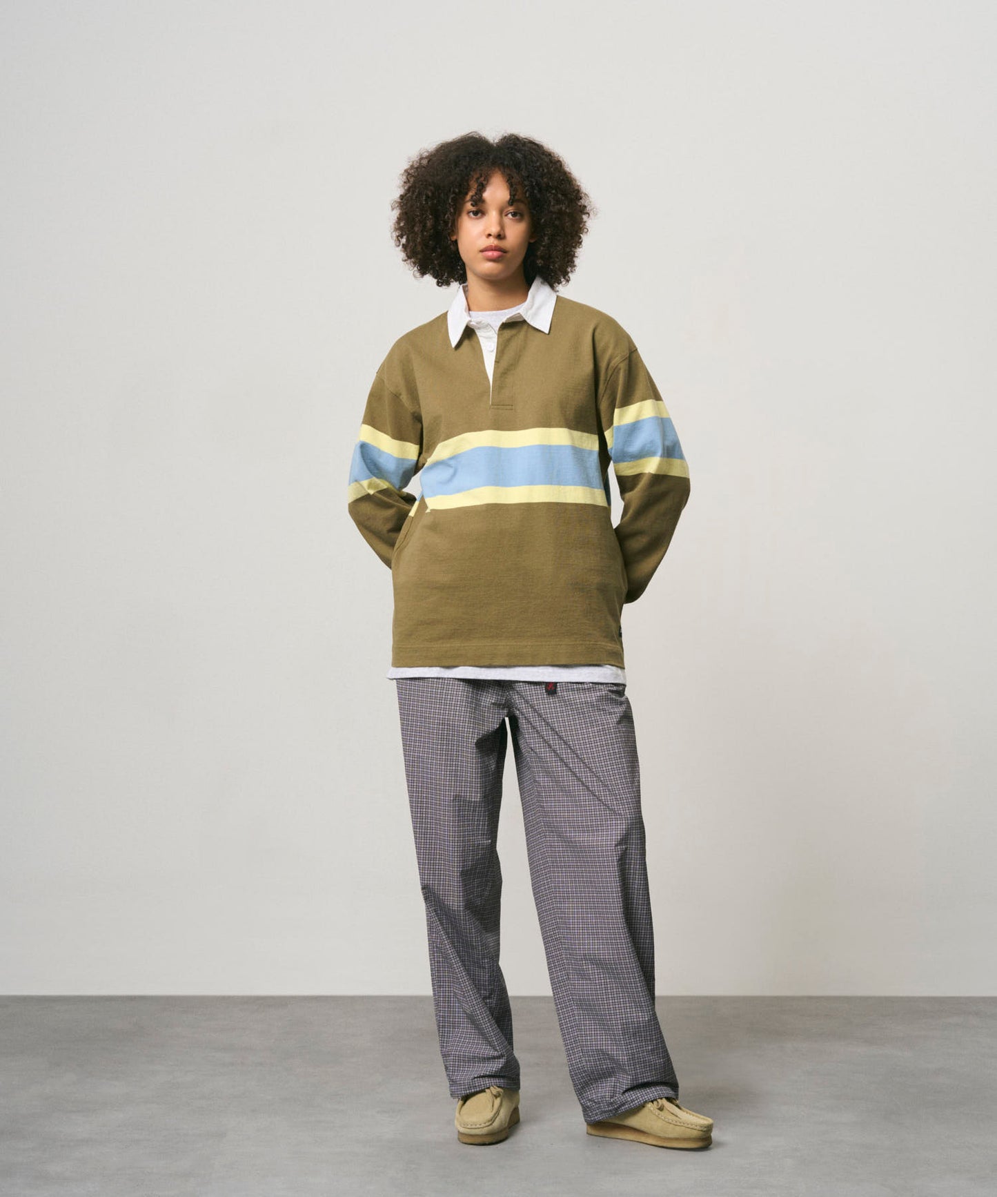 Gramicci - Langdon Rugby Shirt - Winter Olive