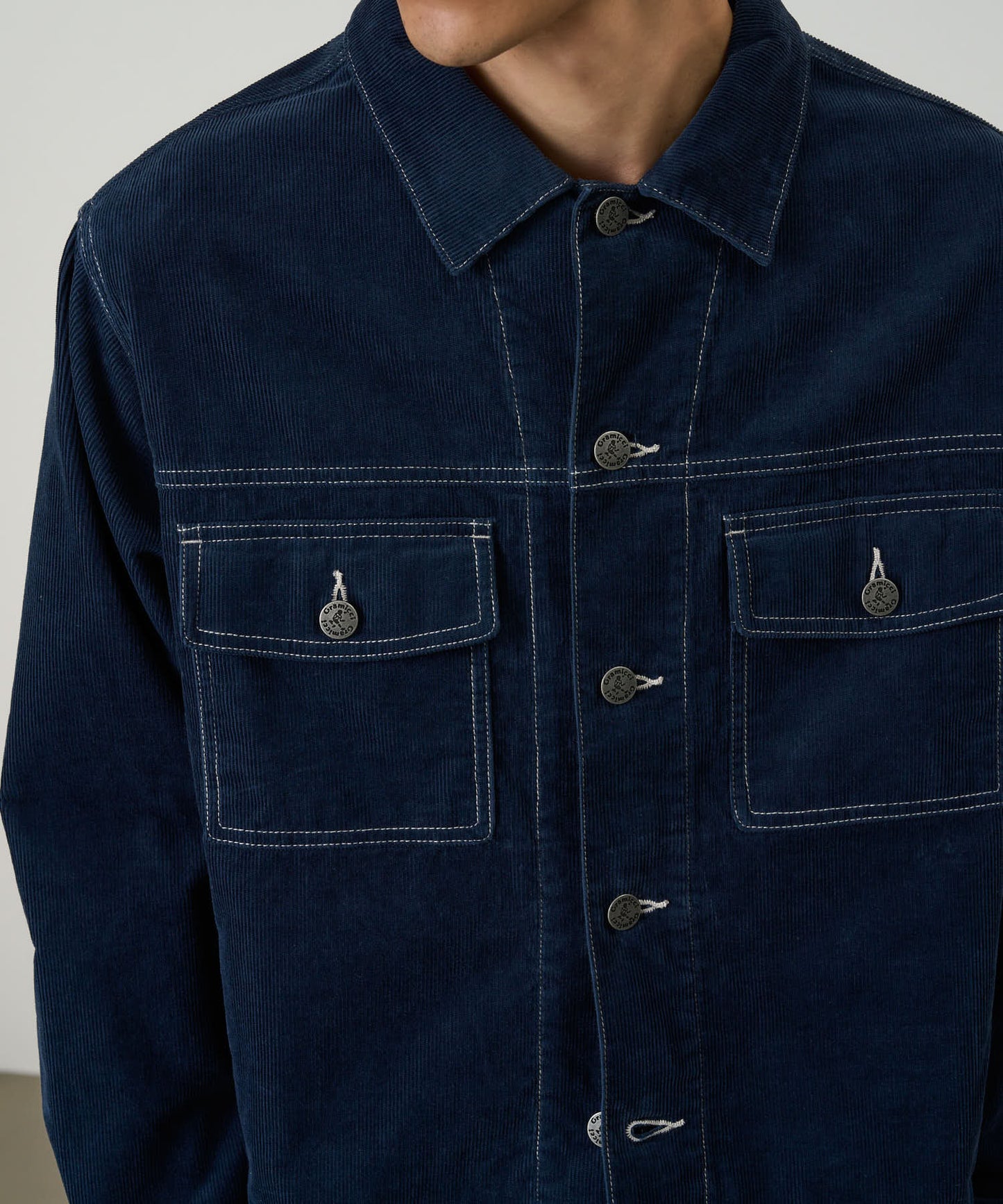 Gramicci - Corduroy Trucker Jacket - Navy