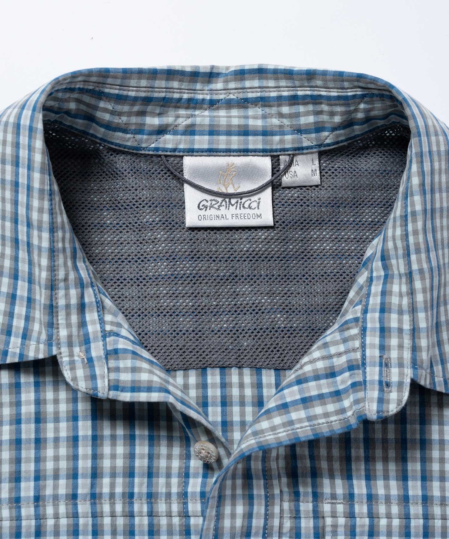 Gramicci - Poplin Millwood Shirt - Blue