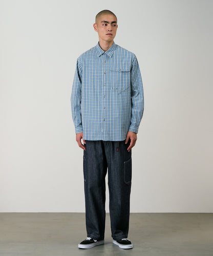 Gramicci - Poplin Millwood Shirt - Blue
