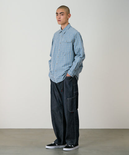 Gramicci - Poplin Millwood Shirt - Blue