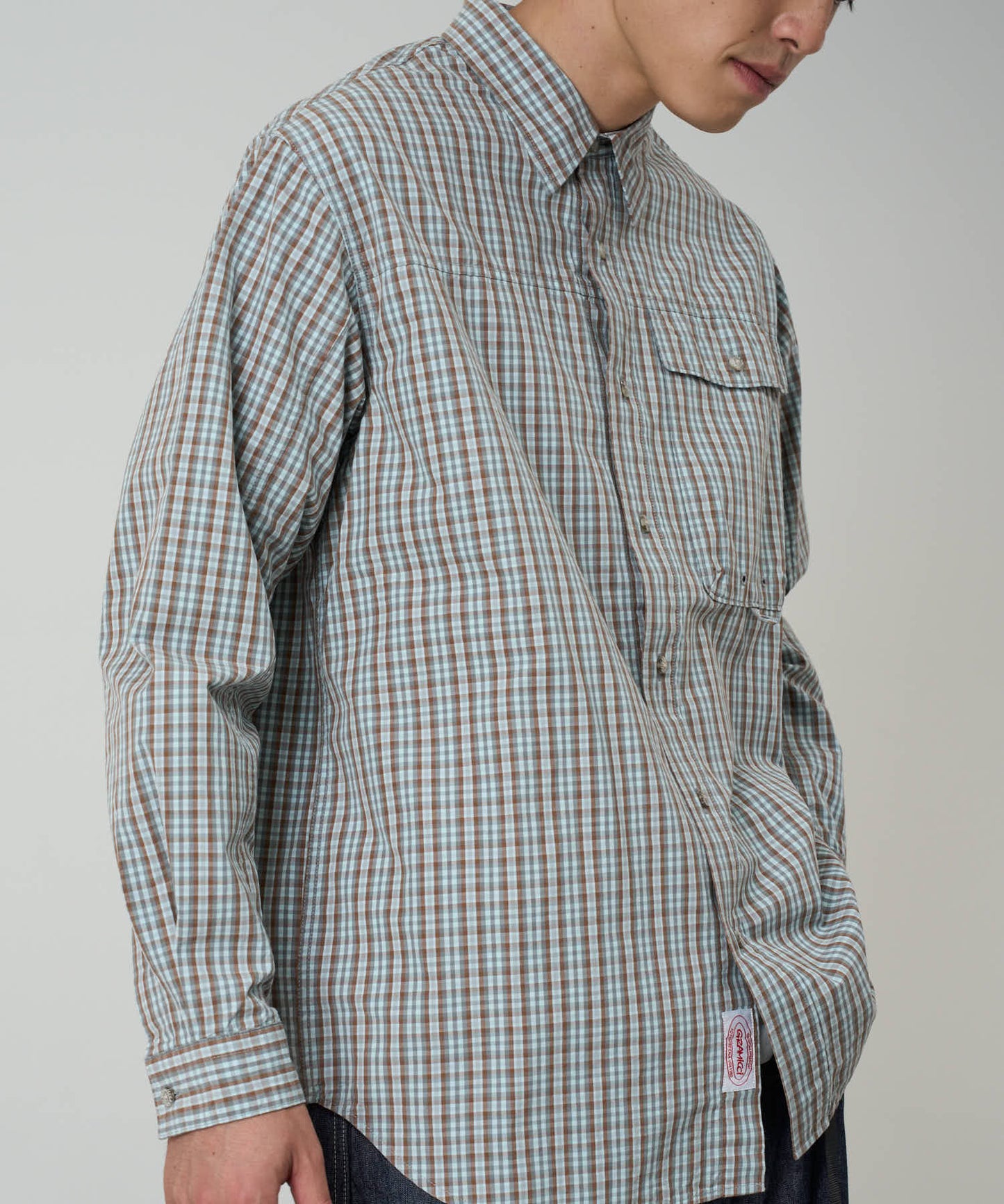 Gramicci - Poplin Millwood Shirt - Brown