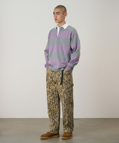 Gramicci - Langdon Rugby Shirt - Heather/Purple