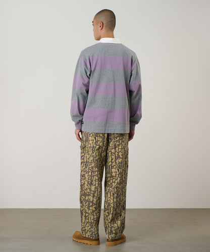 Gramicci - Langdon Rugby Shirt - Heather/Purple