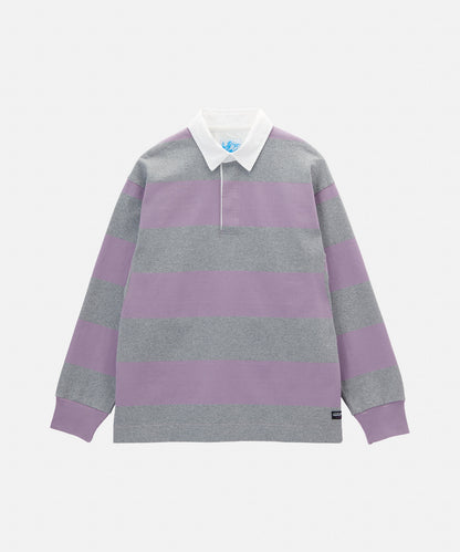 Gramicci - Langdon Rugby Shirt - Heather/Purple