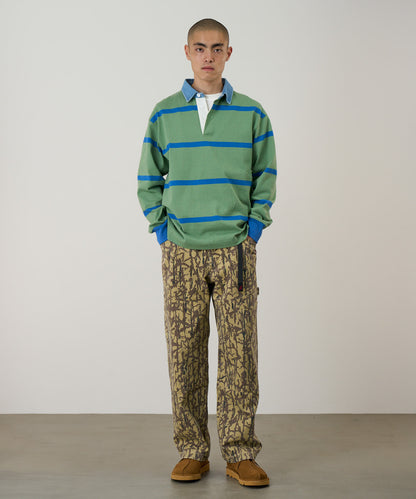 Gramicci - Langdon Rugby Shirt - Olive/Blue