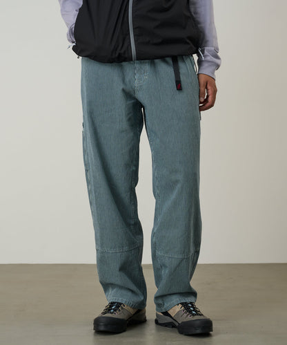 Gramicci - Overdyed Hickory Work Pant - Navy