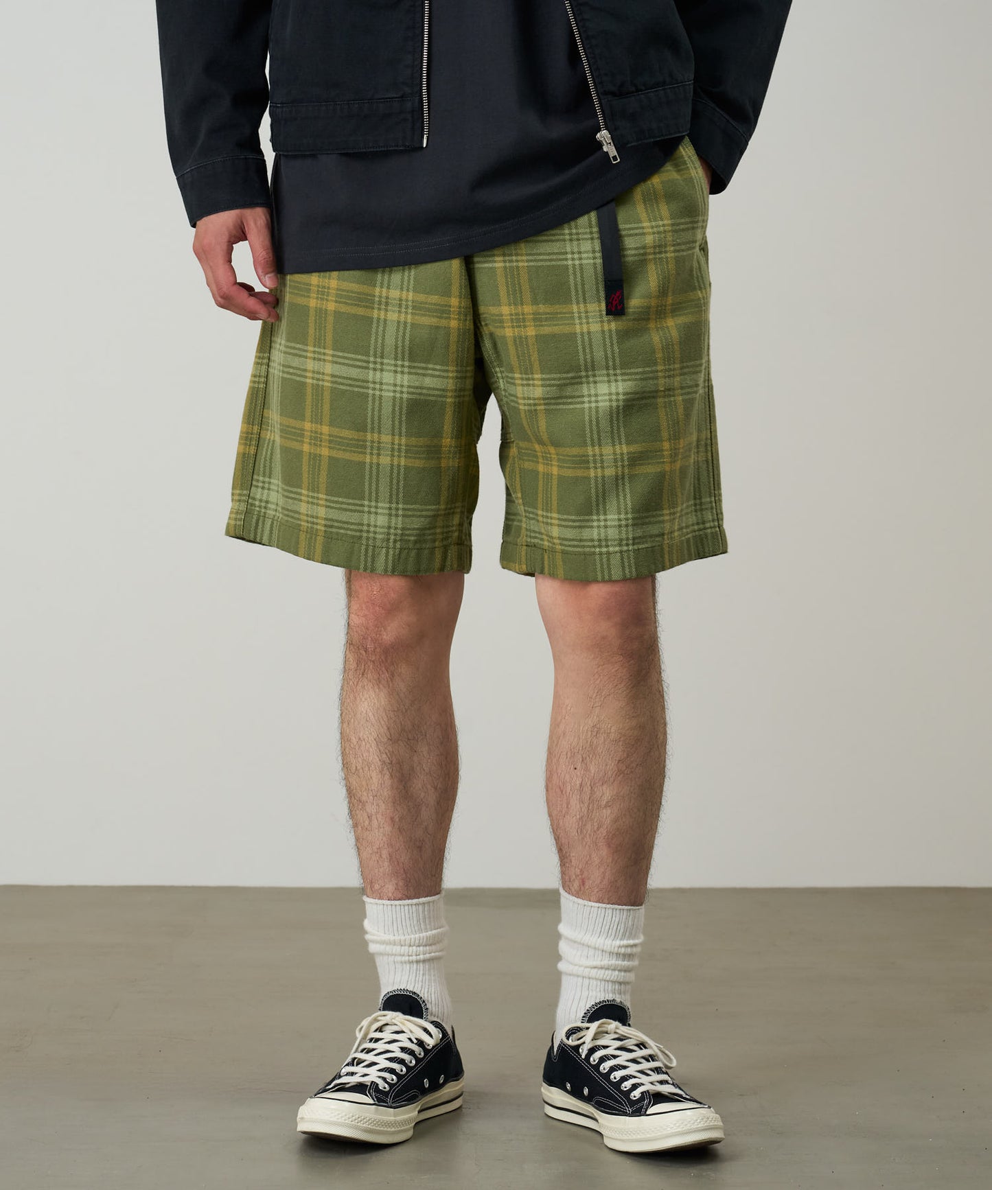 Gramicci - Hemp G-short Plaid - Green Plaid