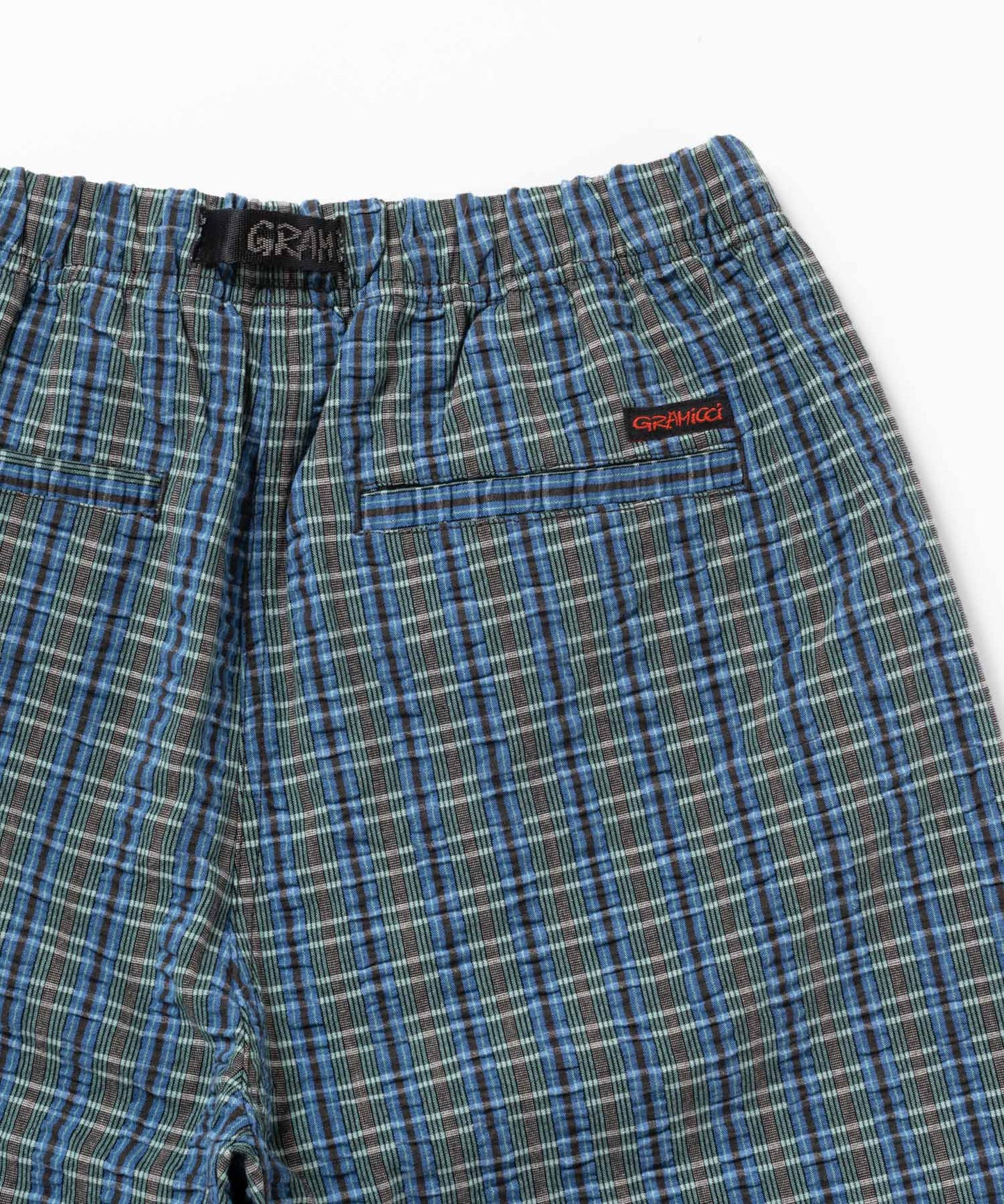 Gramicci - O.G. G-short Seersucker Plaid - Multi Stripe