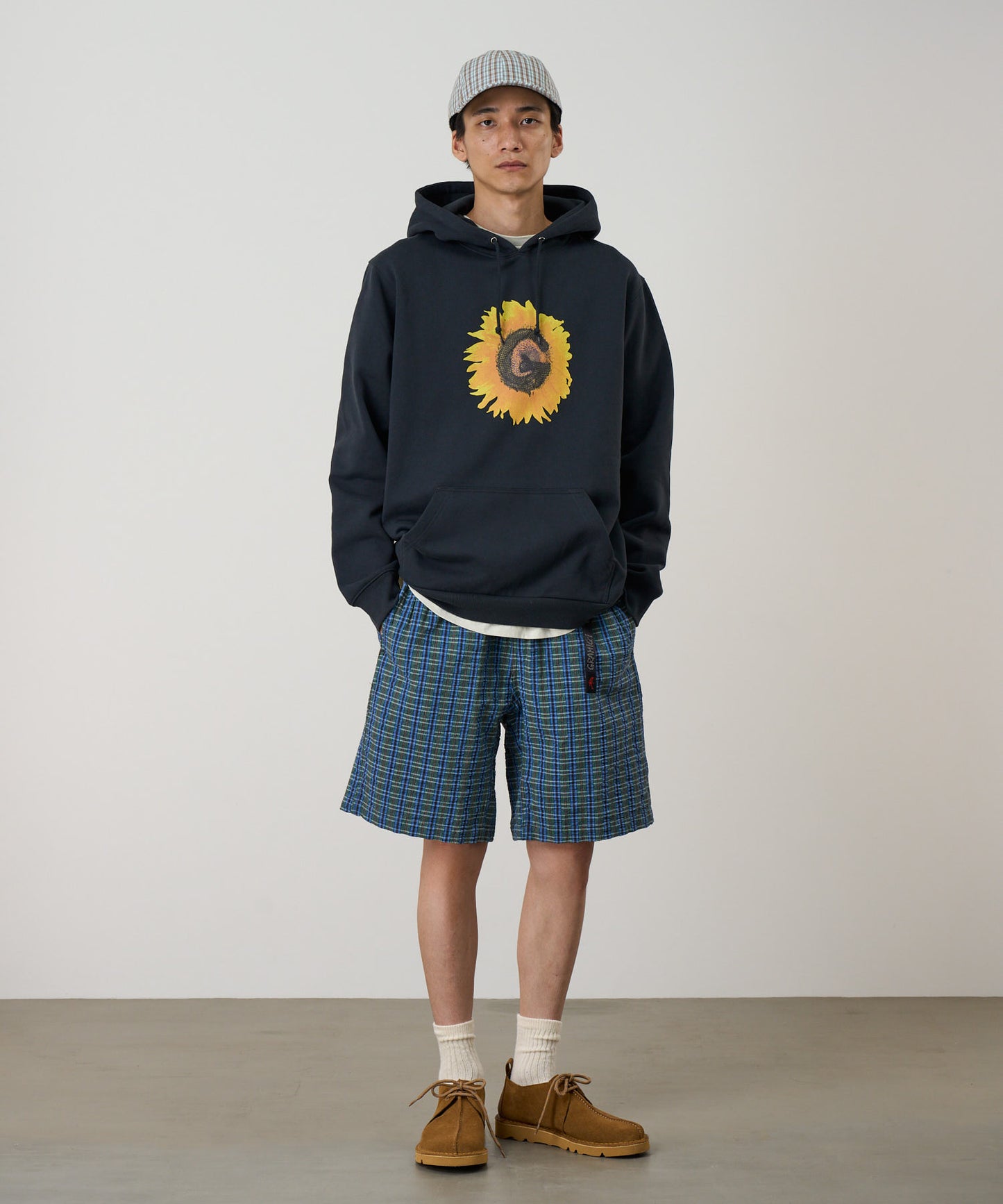 Gramicci - O.G. G-short Seersucker Plaid - Multi Stripe