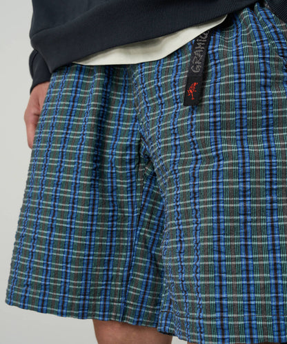 Gramicci - O.G. G-short Seersucker Plaid - Multi Stripe