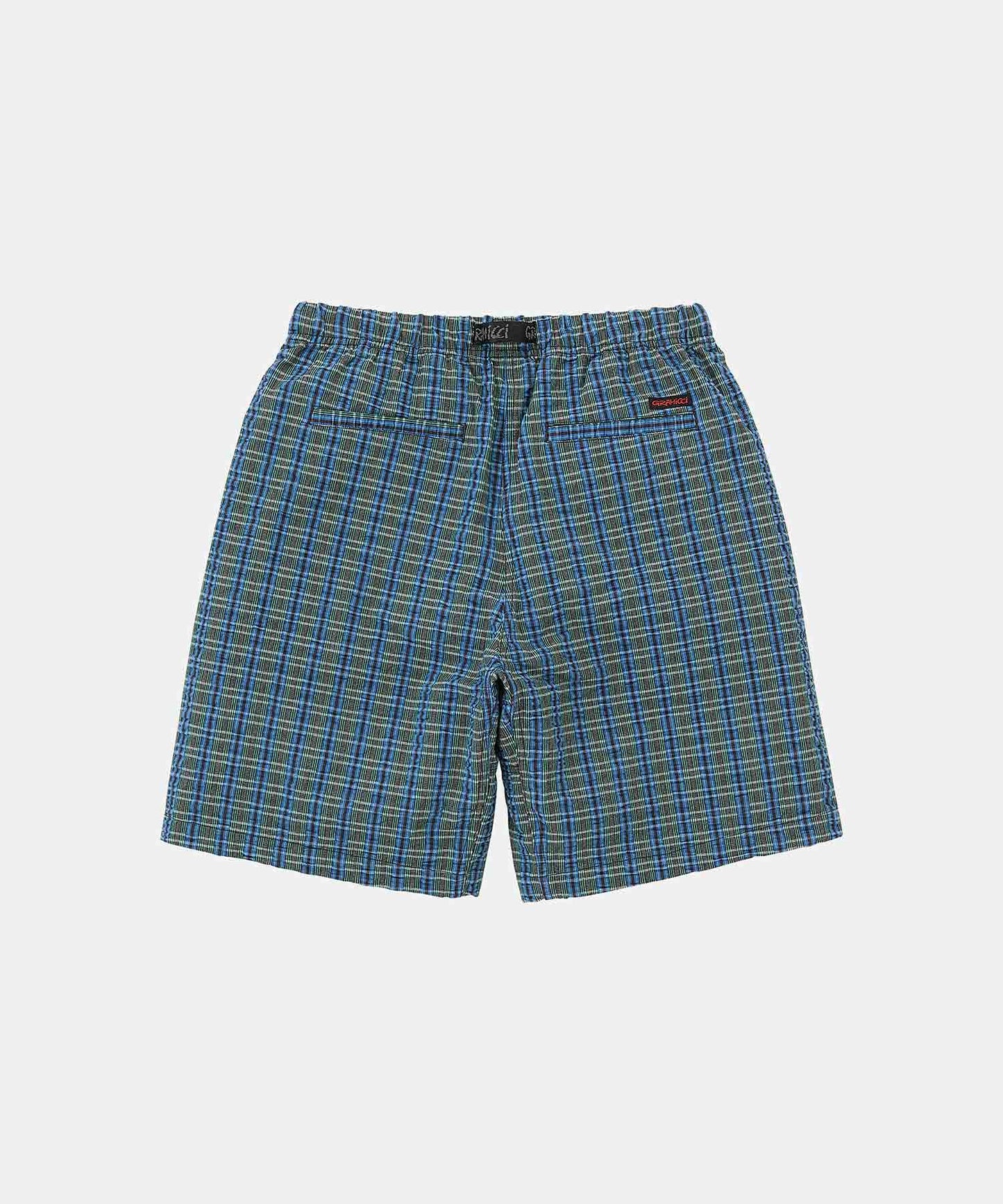 Gramicci - O.G. G-short Seersucker Plaid - Multi Stripe