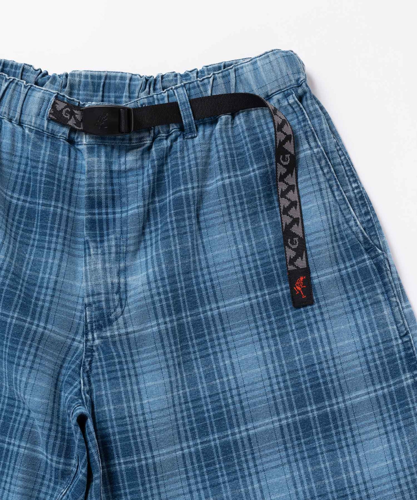 Gramicci - Lagoon Short Denim Plaid - Blue Plaid