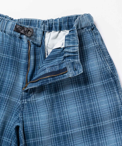 Gramicci - Lagoon Short Denim Plaid - Blue Plaid