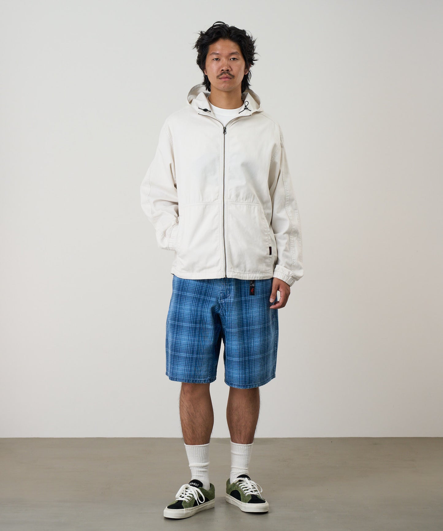 Gramicci - Lagoon Short Denim Plaid - Blue Plaid