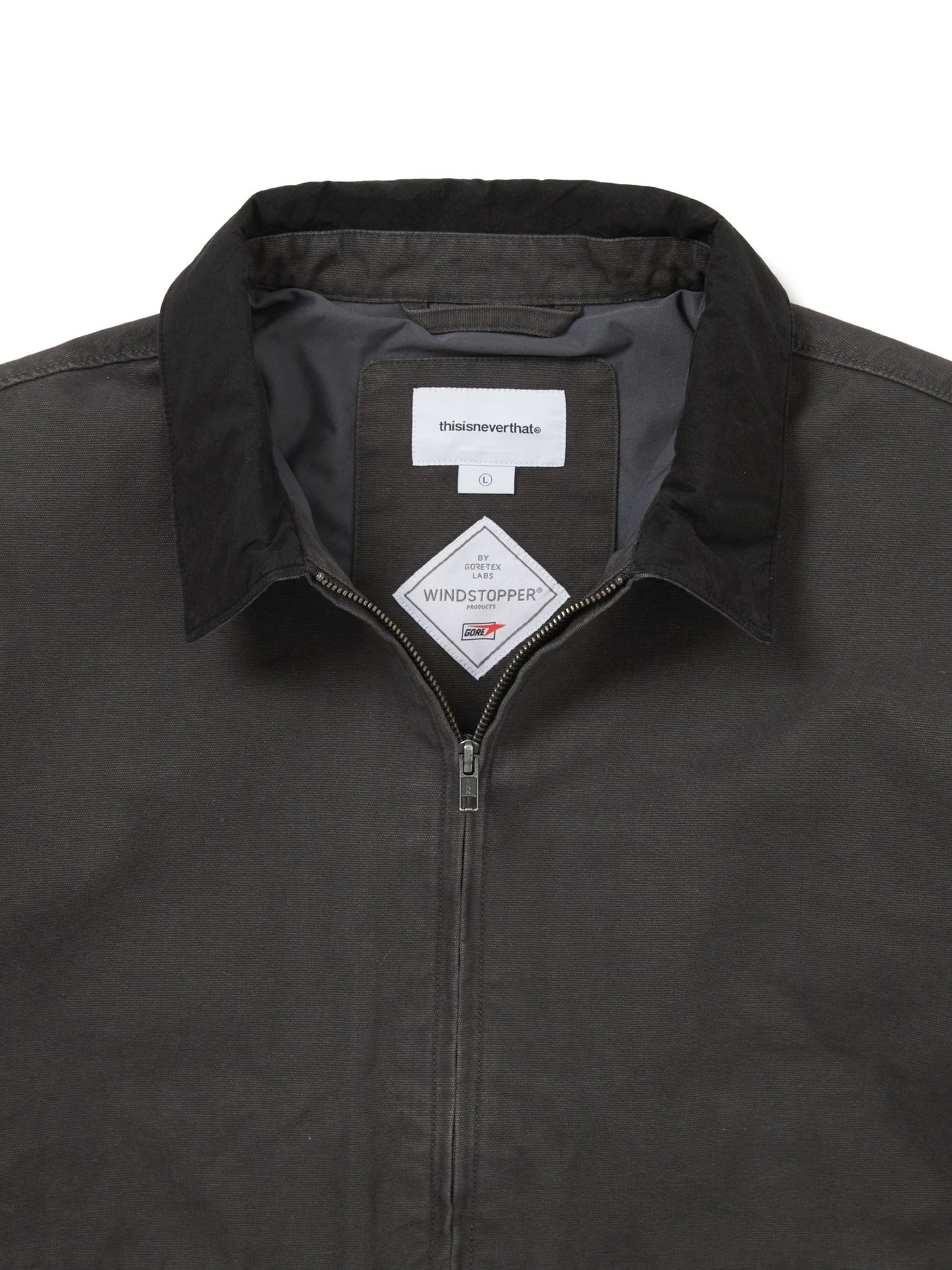 Thisisneverthat - Gore-Tex Windstopper Utility Jacket - Charcoal