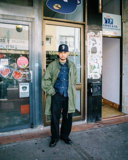 108WAREHOUSE x New Era ‘Twins’ Kanji 59FIFTY® - Navy