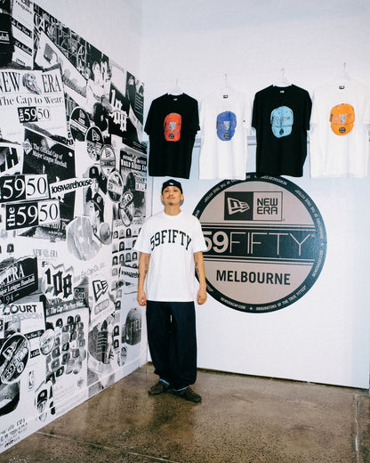 New Era 59FIFTY Logo Tee - Black