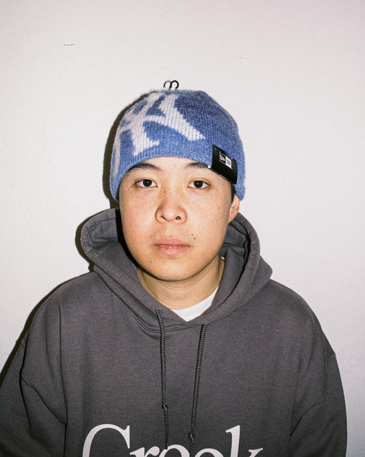 New Era - Knit Beanie - NY Yankee - Light Blue