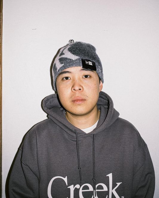 New Era - Knit Beanie - NY Yankee - Grey