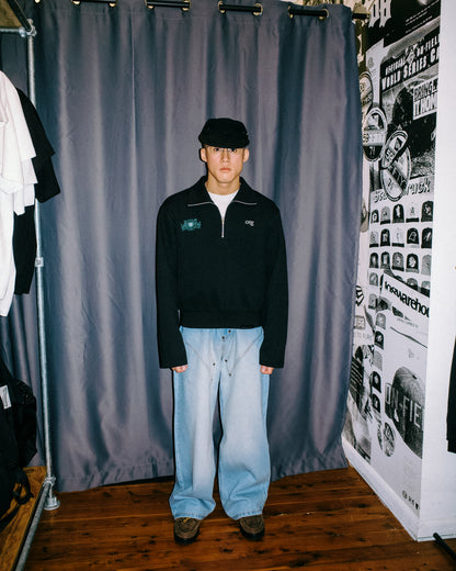 Nul1.org - 2018 Coated Jeans - Washed Blue