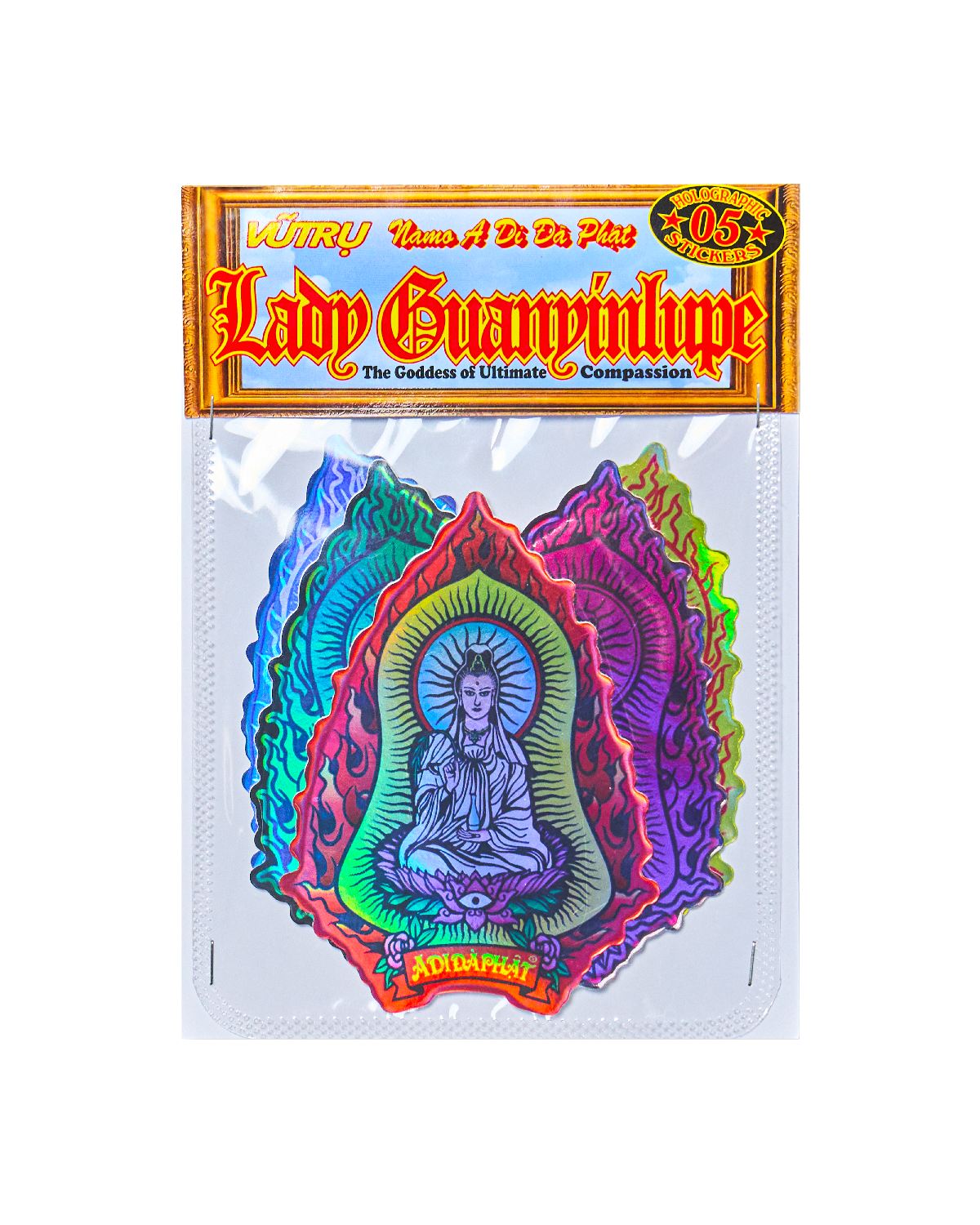 VUTRU Inc - Lady Guanyinlupe 5-Sticker Pack - Multi