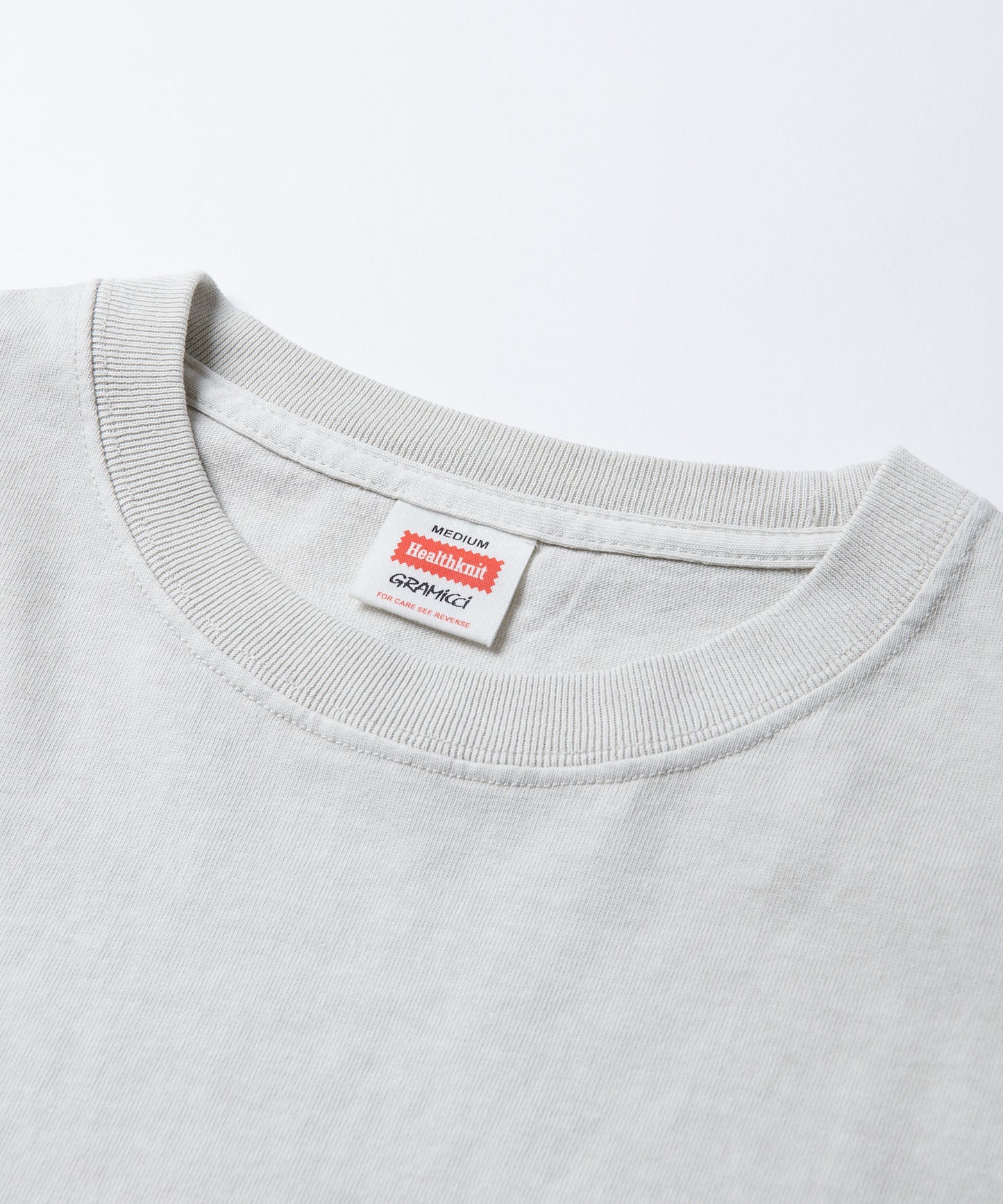 Gramicci x Healthknit - S/S Pocket Tee - Pigment Natural