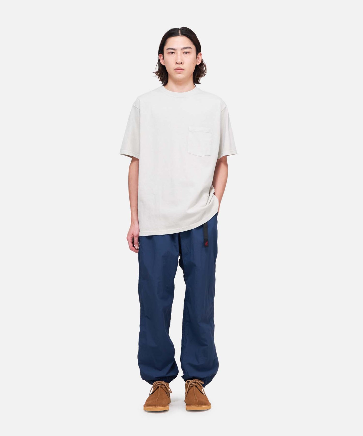 Gramicci x Healthknit - S/S Pocket Tee - Pigment Natural