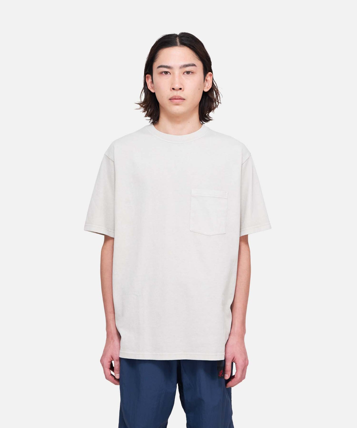 Gramicci x Healthknit - S/S Pocket Tee - Pigment Natural