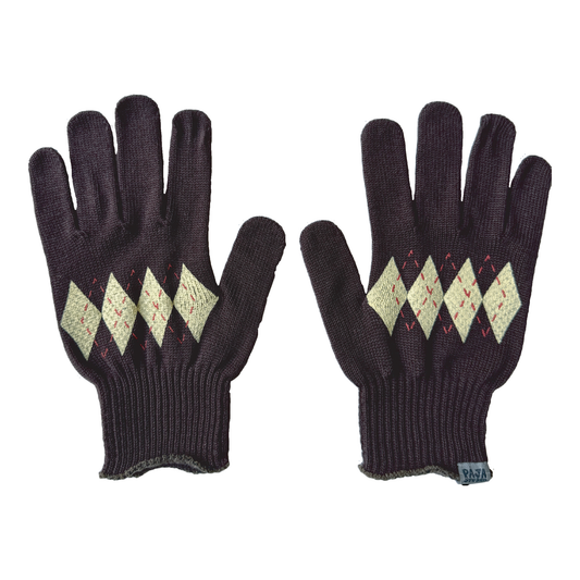 Paja Studio - Argyll Work Gloves - Brown