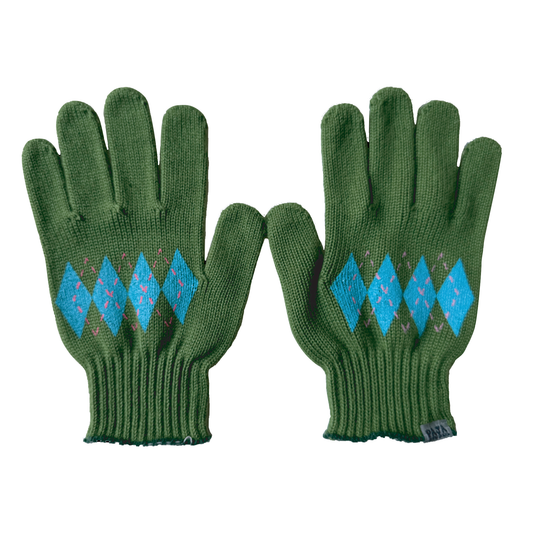 Paja Studio - Argyll Work Gloves - Green