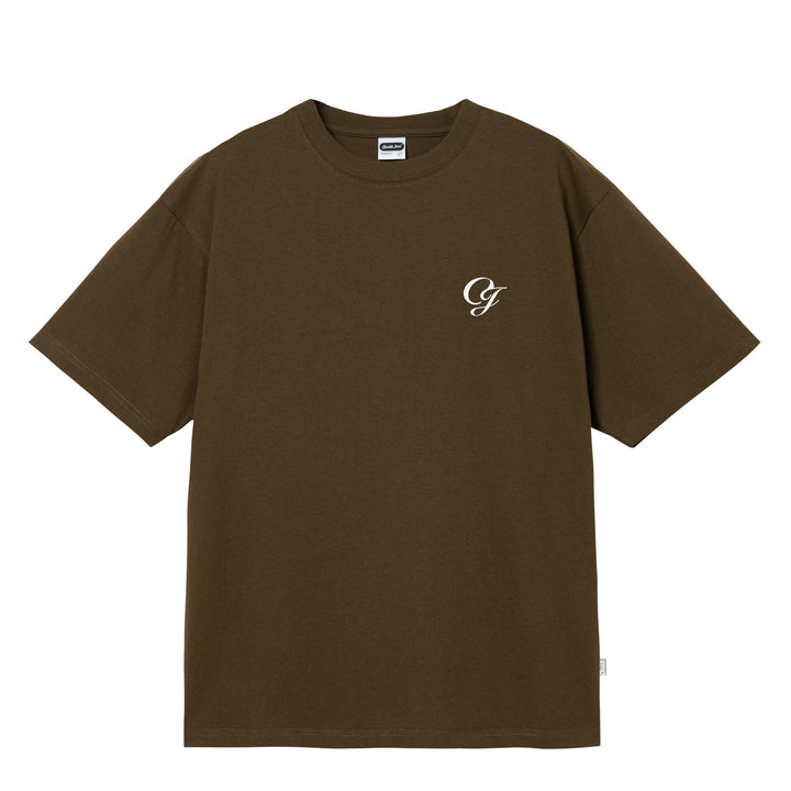Chocolate Jesus - Golden Angel Tee - Brown