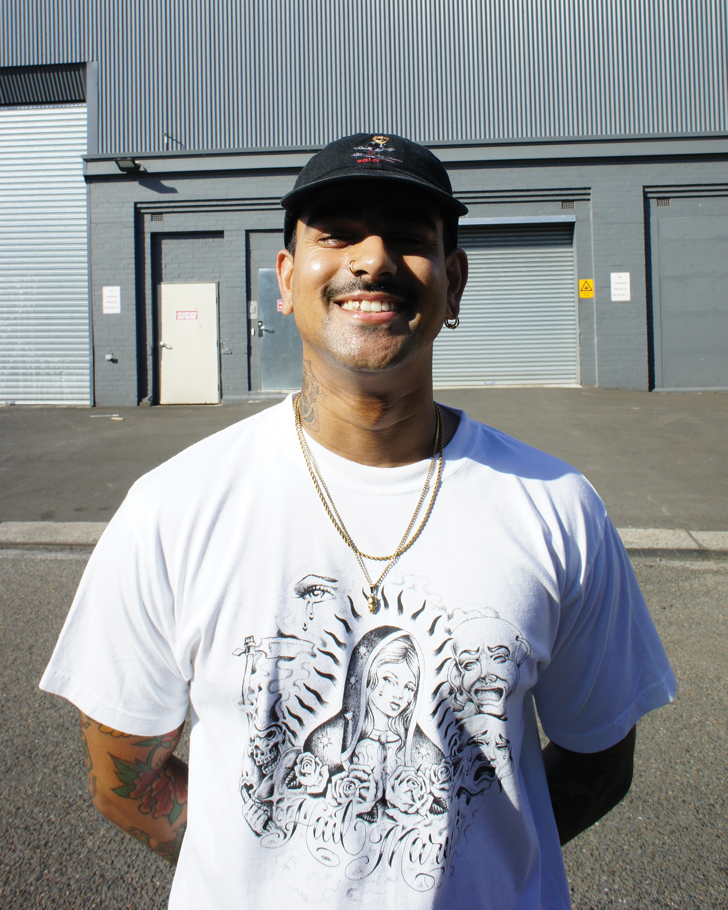 HAIL MARY X KILLJOY - Tee - White