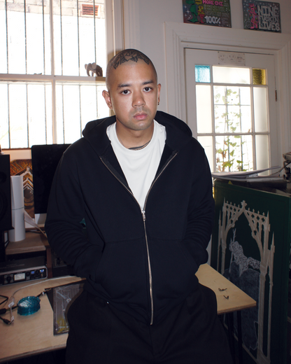 HAIL MARY X KILLJOY - Embroidered Hood - Black