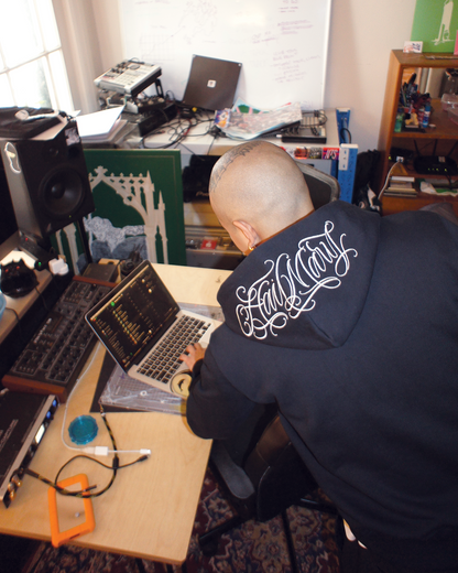 HAIL MARY X KILLJOY - Embroidered Hood - Black