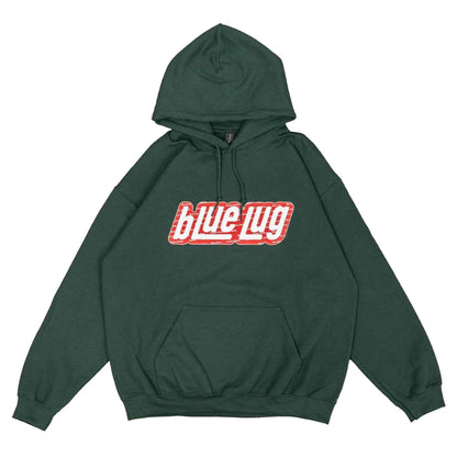 Blue Lug - Glow Letter Hoodie (Forest Green)