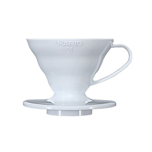 Hario - V60 Plastic Coffee Dripper 01 - White