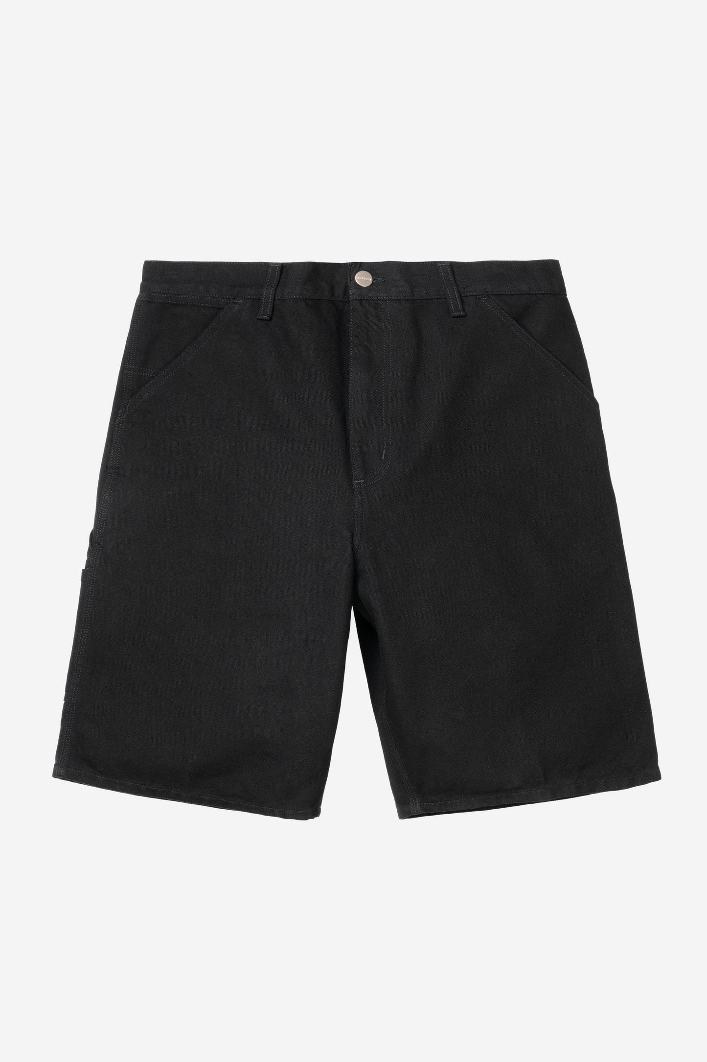 Carhartt WIP - Single Knee Short - Black Rinsed
