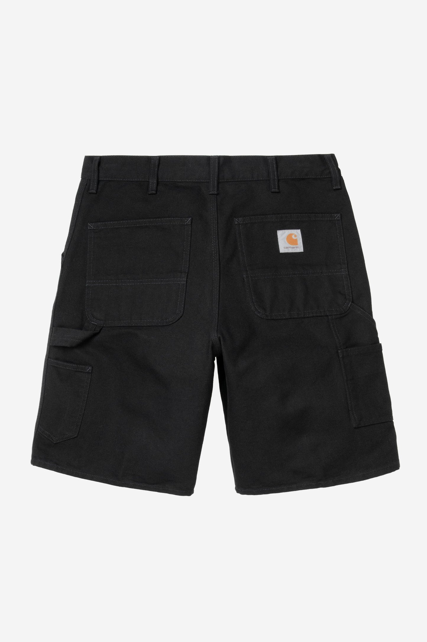 Carhartt WIP - Single Knee Short - Black Rinsed