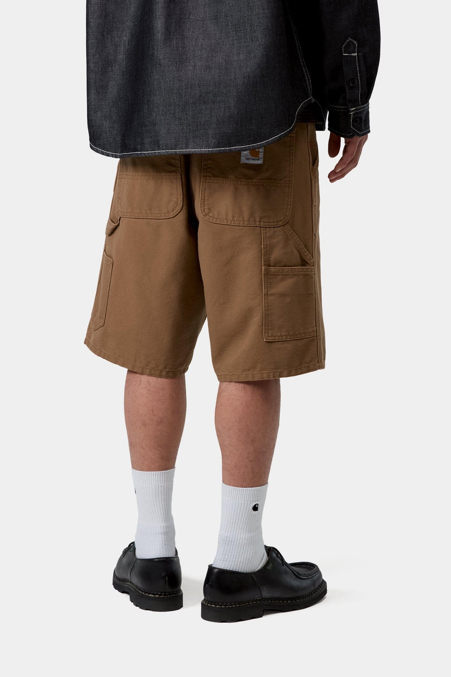 Carhartt WIP - Single Knee Short - Hamilton Brown Rinsed