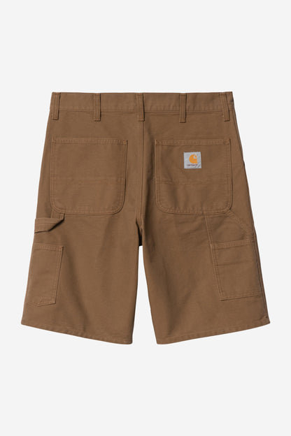 Carhartt WIP - Single Knee Short - Hamilton Brown Rinsed