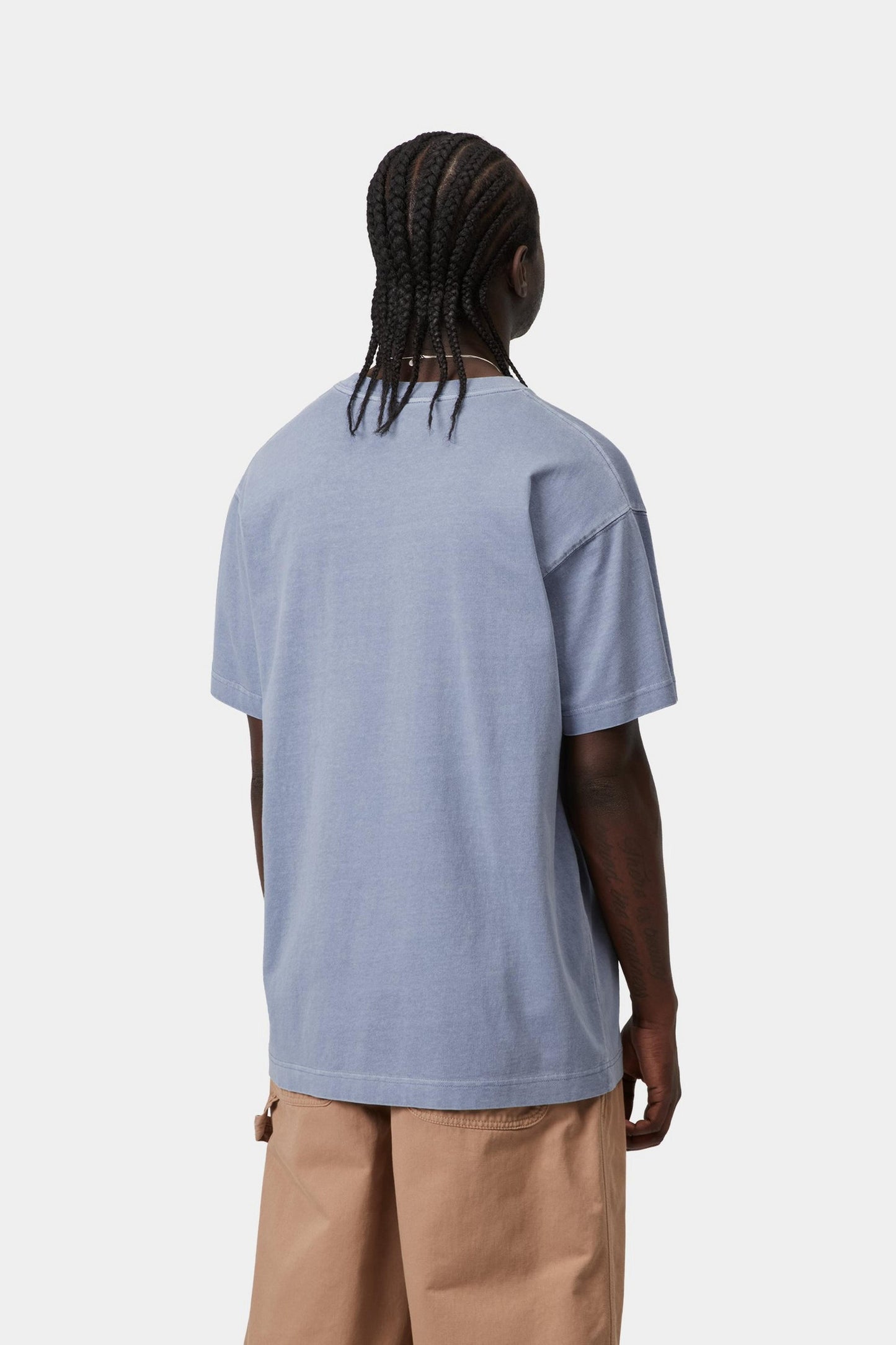Carhartt WIP - S/S Nelson T-Shirt - Gentle Blue Garment Dyed