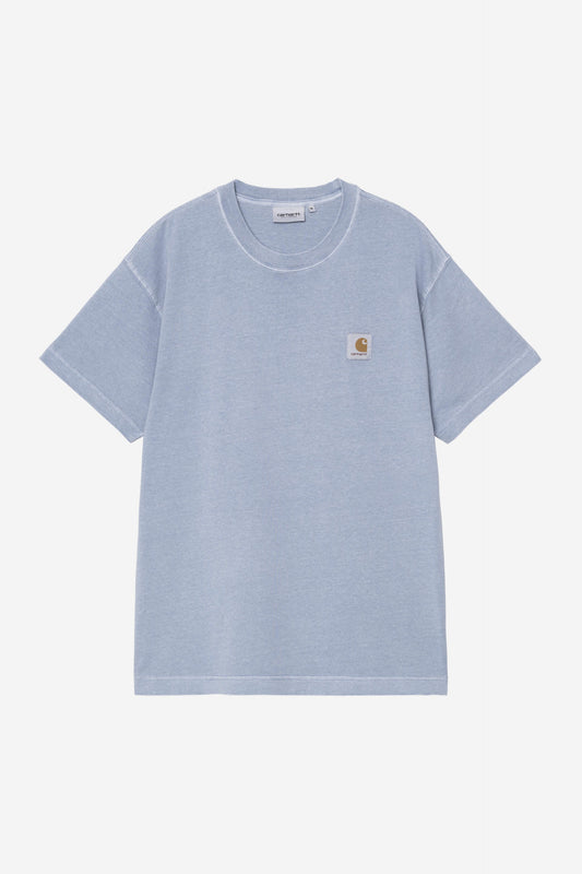 Carhartt WIP - S/S Nelson T-Shirt - Gentle Blue Garment Dyed