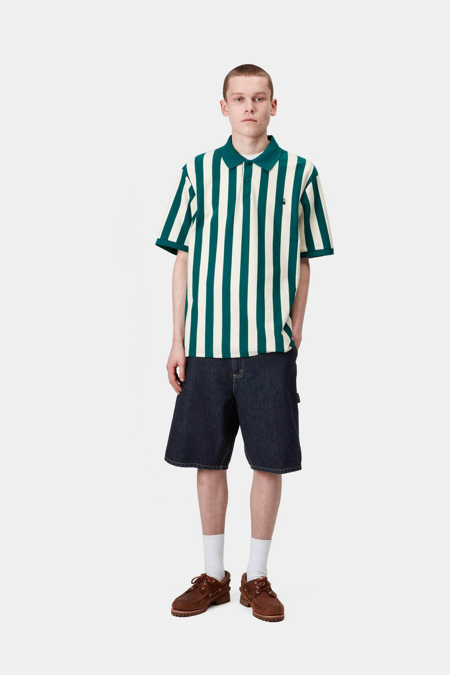 Carhartt WIP - Single Knee Short - Blue Rinsed