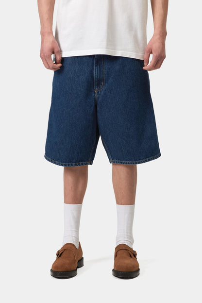 Carhartt WIP - Single Knee Short - Blue Stone Washed