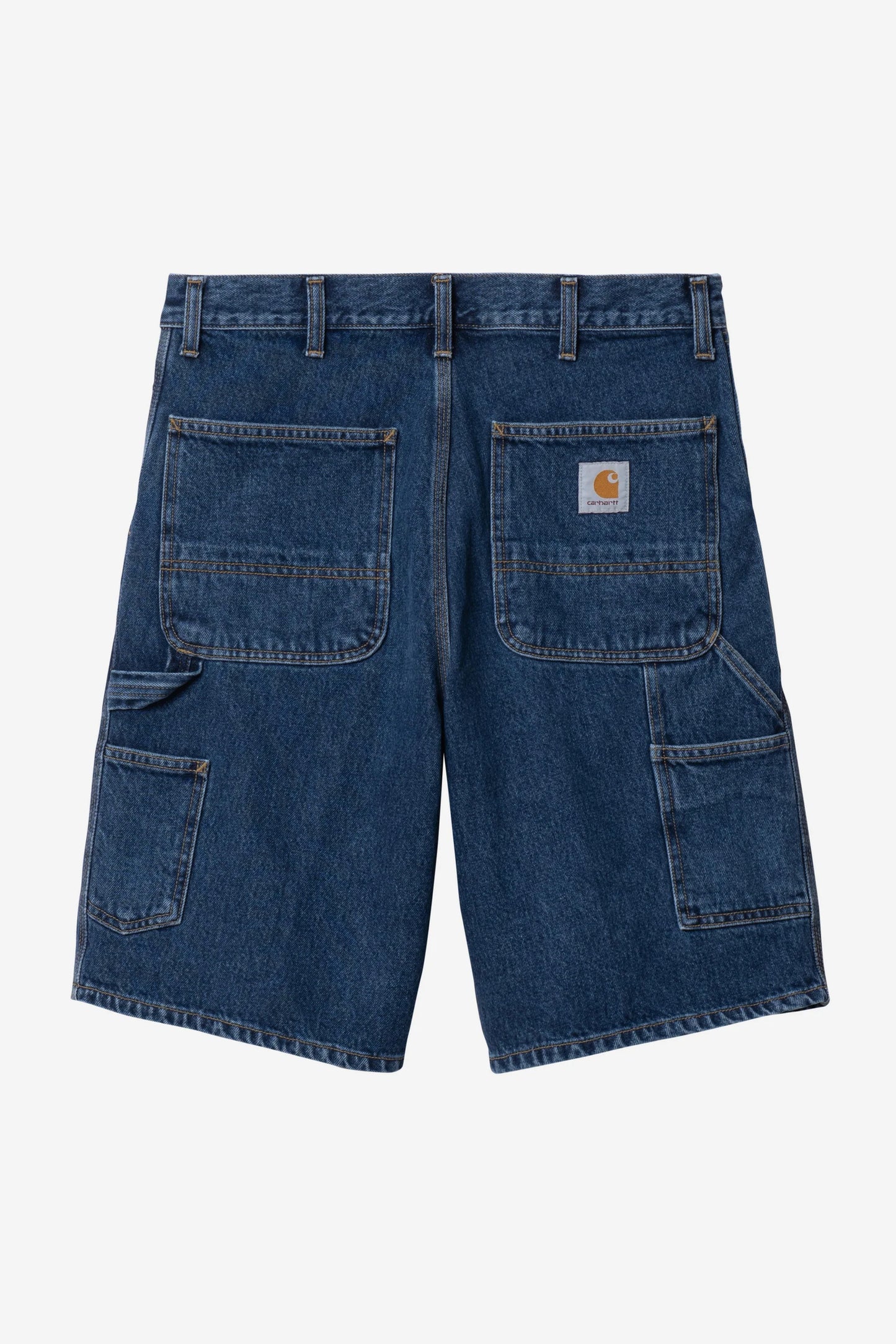 Carhartt WIP - Single Knee Short - Blue Stone Washed