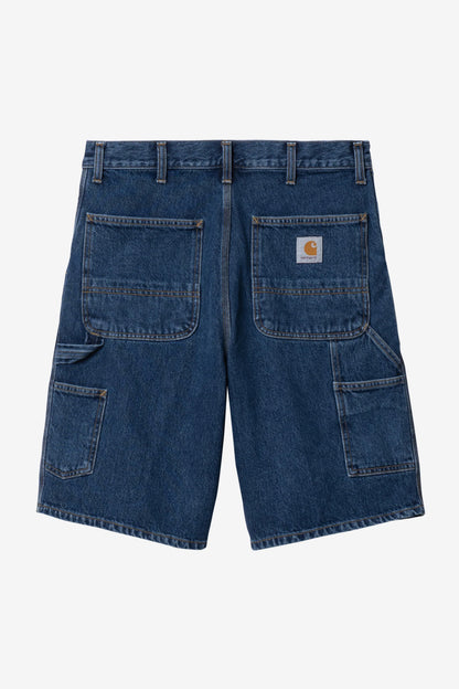 Carhartt WIP - Single Knee Short - Blue Stone Washed